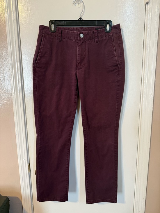 Bonobos Other - Men’s Bonobos Tailored Fit Burgundy Chinos Size 29x30
